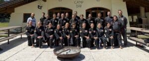 Gruppo della scuola Hy Vong di Trento al weekend di allenamento Qwan Ki Do in Val di Gresta